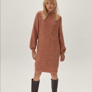 Nasty Gal sweater dress. Size large.